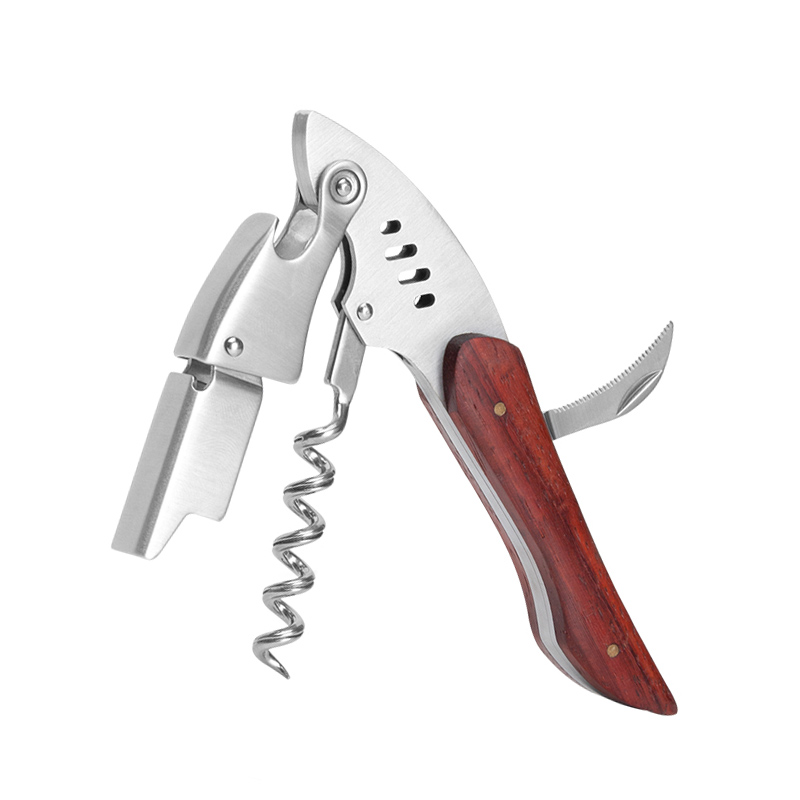 Wine Beer Opener - Kreativer Hai-Weinflaschenöffner aus Edelstahl, Schraubendreher, Bierbar-Zubehör,