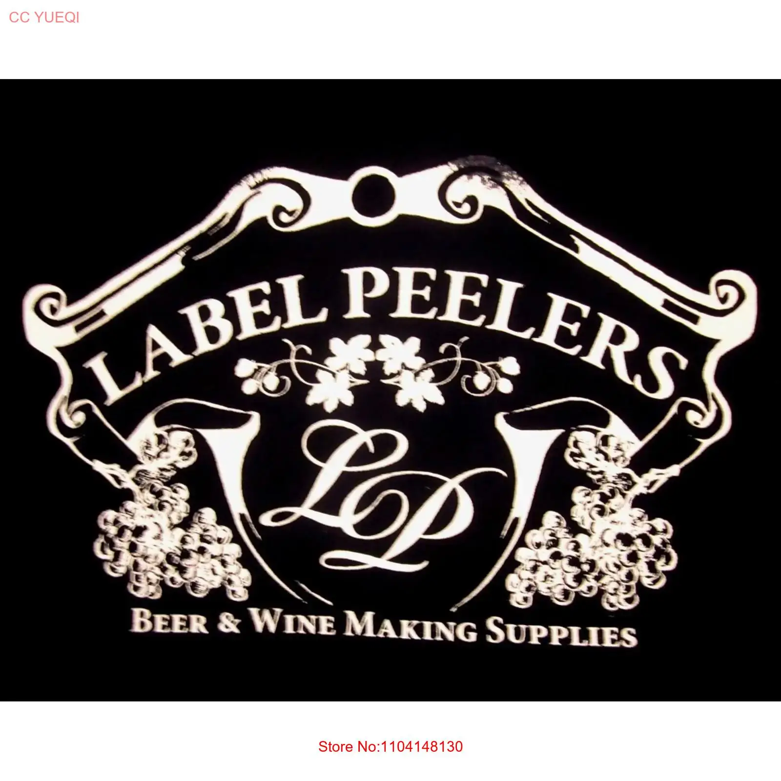 Wine Beer Making Supplies - LABEL PEELERS Tee XL Bier- und