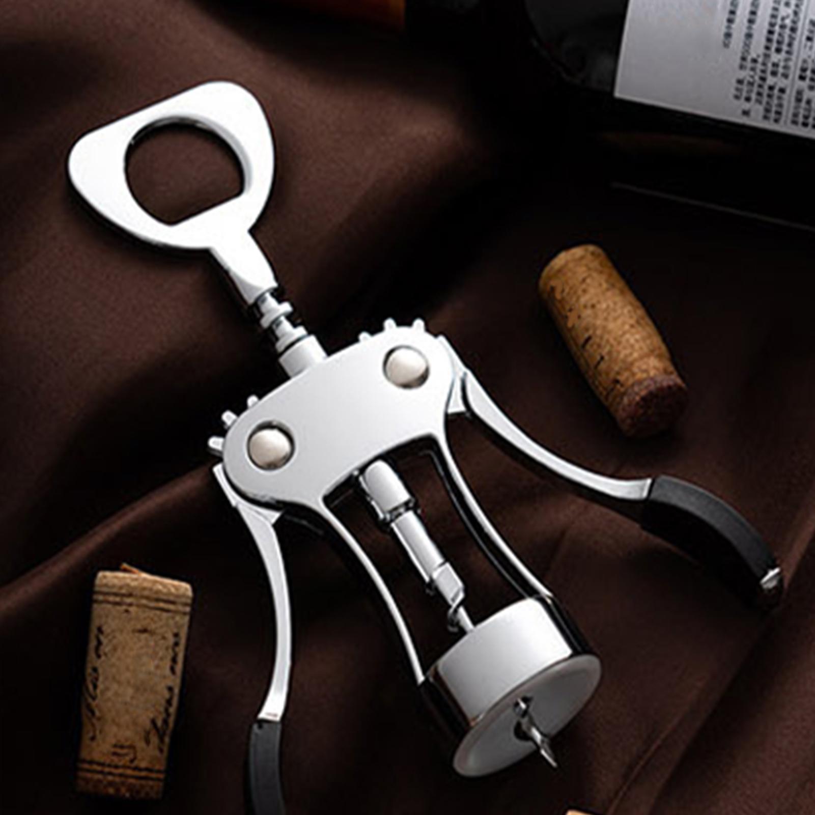 Wine Beer Opener - Korkenzieher, Weinöffner, multifunktional, manuell, Barzubehör, Bieröffner
