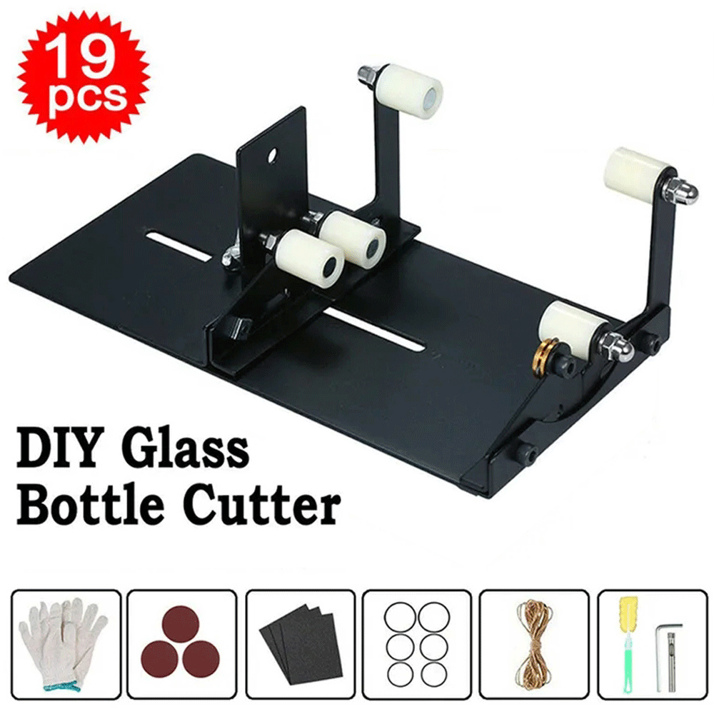 Wine Beer Glass Set - DIY Glas Flasche Cutter Werkzeug Quadrat