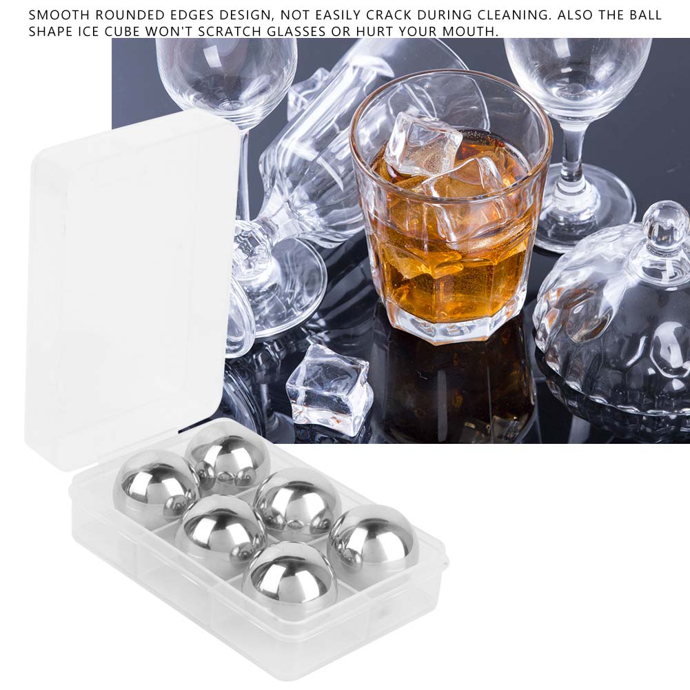 Wine Vodka Beer - 6 Stück Kühl kugel Wodka Eis