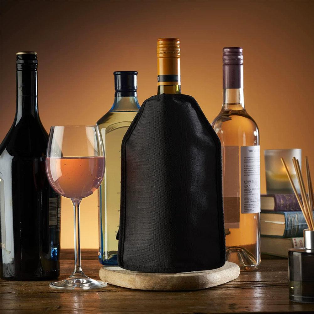 Wine Chiller Sleeve - Heiß- und Kalt-Kühlhülle für Weinflaschen mit
