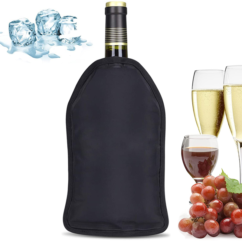 Wine Chiller Sleeve - Wein Kühlung Halter Eis Tasche Gelee