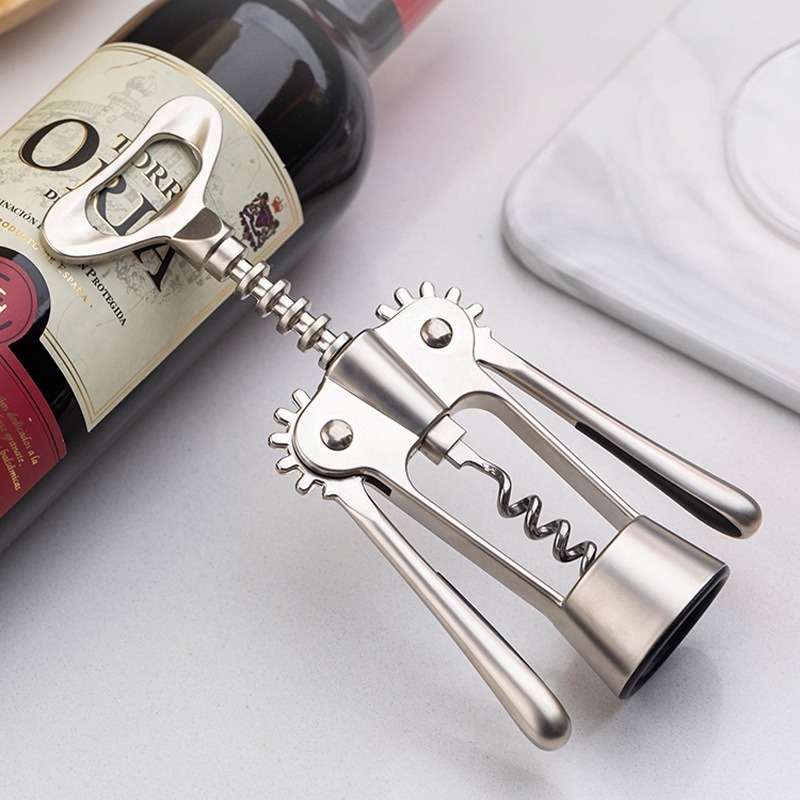 Wine Beer Opener - 1 Stück Edelstahl Home Multifunktions-Bierflaschenöffner und