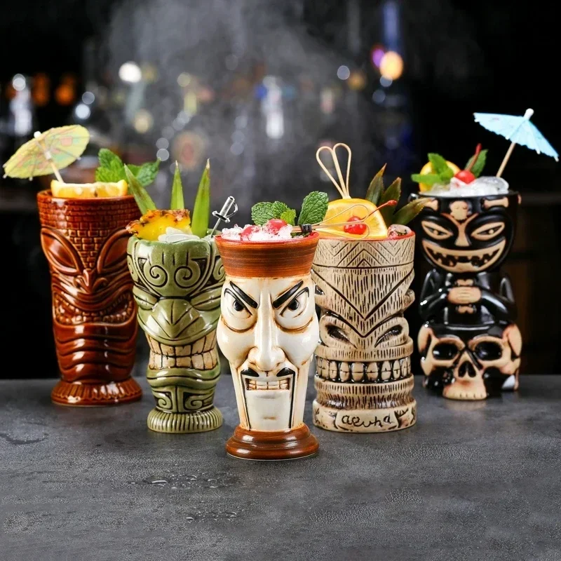 60 Arten Keramik Hawaii Tiki B – Wine Beer Type Bewertung und Preis