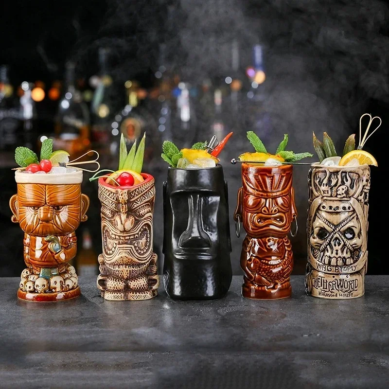 60 Arten Keramik Hawaii Tiki B – Wine Beer Type Bewertung und Preis