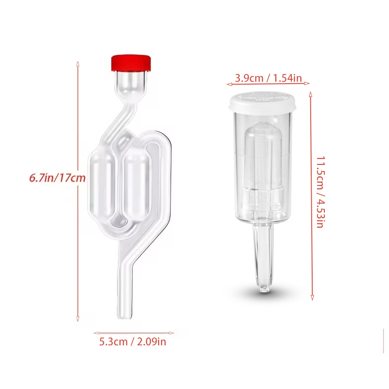 S-förmiger Luftschleusenversch – Wine Beer Making Supplies Bewertung und Preis