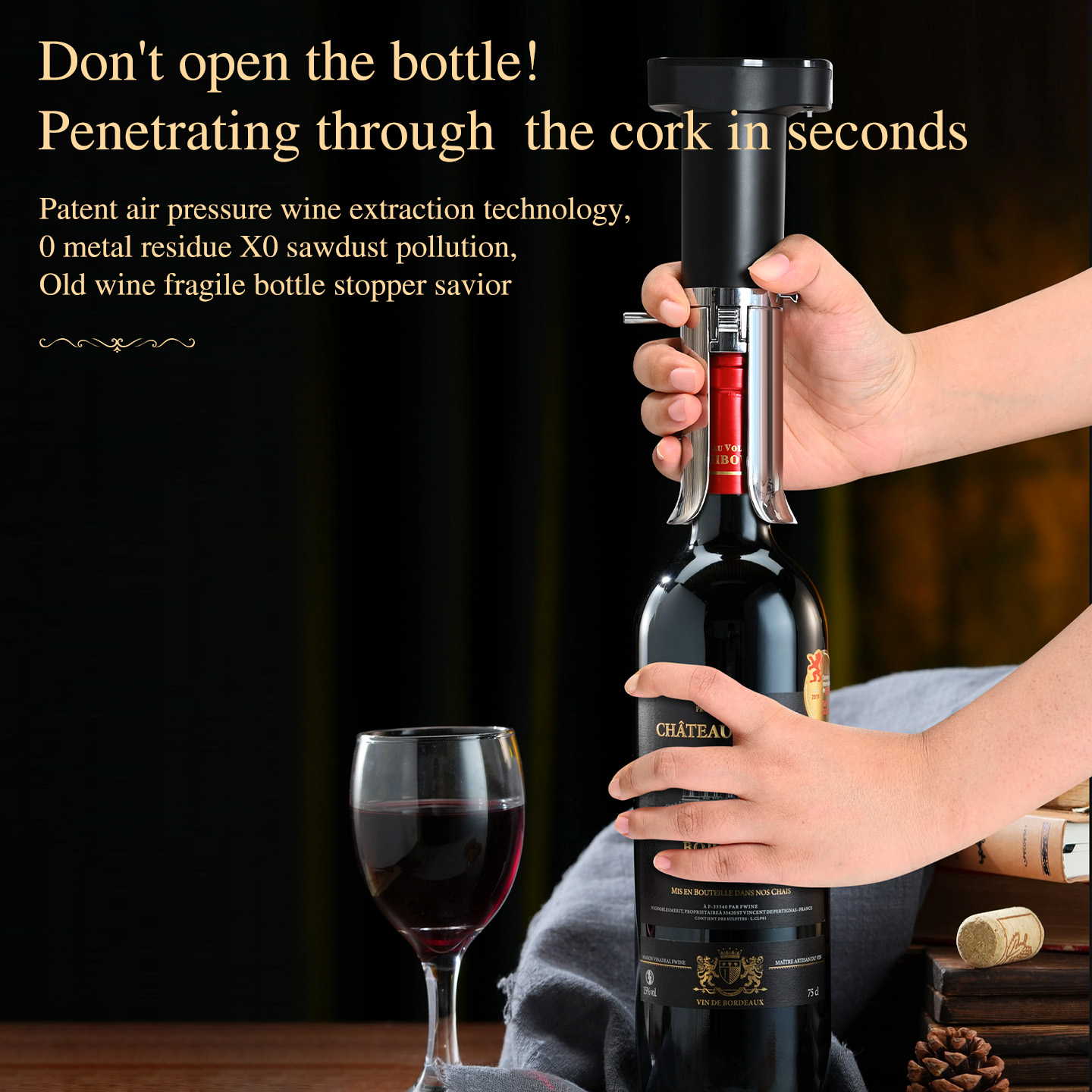 Weinflaschen-Korkenzieher, Fla – Wine Beer Opener Bewertung und Preis