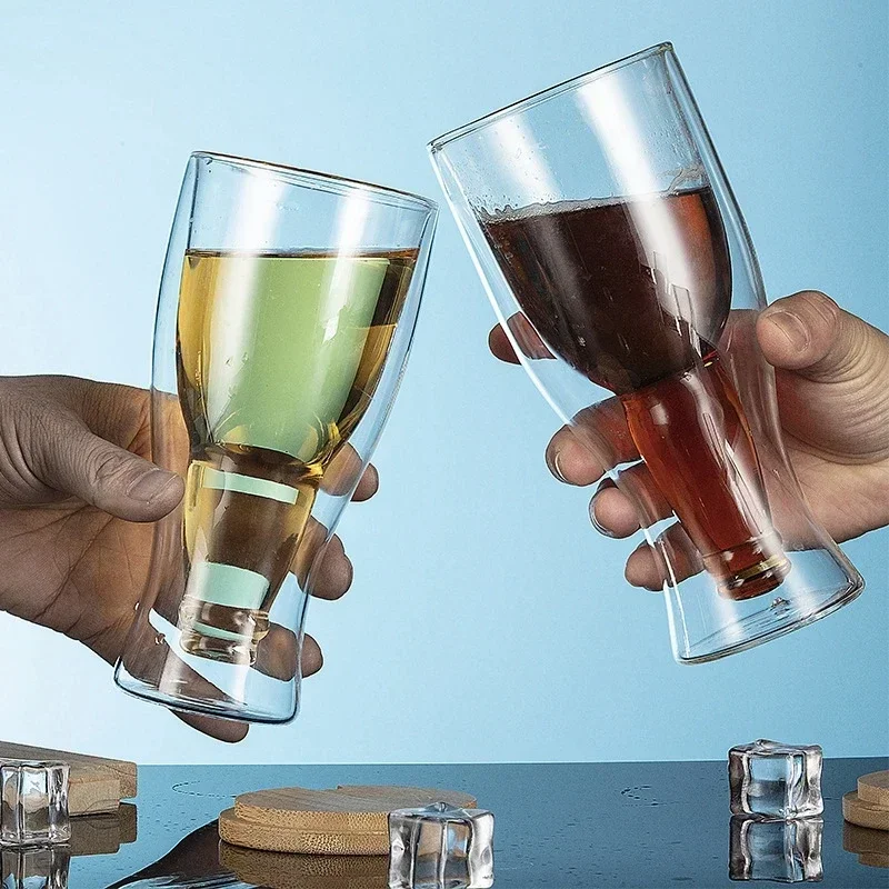 Kreativer Cocktail-Weinglasbec – Wine Vodka Beer Bewertung und Preis