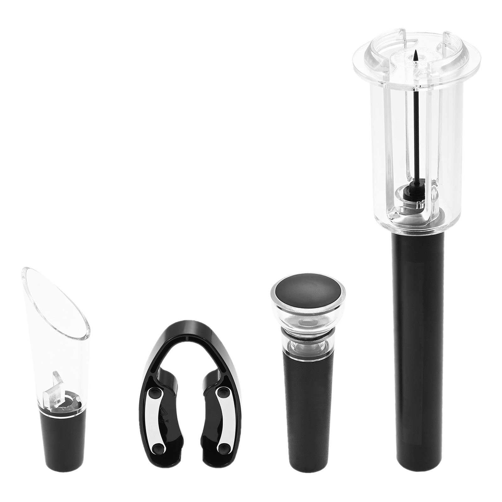 4-teiliges tragbares Luftdruck – Wine Stopper Vacuum Bewertung und Preis
