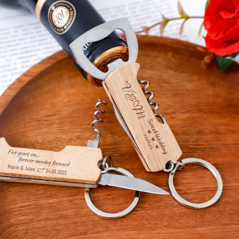 Individuell gravierter Logo-Fl – Wine Beer Opener Bewertung und Preis