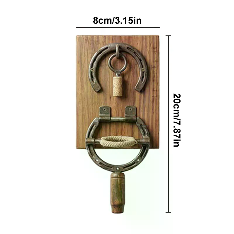 Rustikaler Hufeisen-Weinöffner – Wine Beer Opener Bewertung und Preis