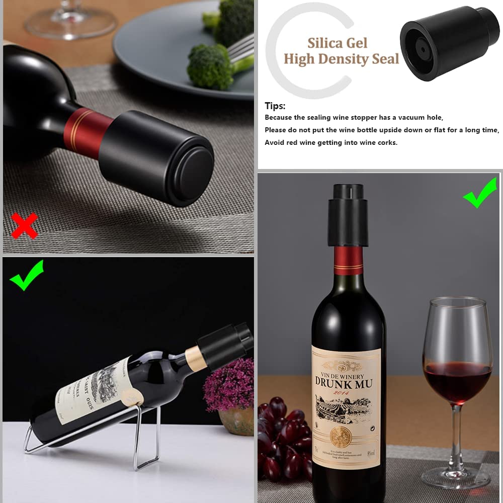 Vakuum Wein Flasche Stopper Ve – Wine Stopper Vacuum Bewertung und Preis