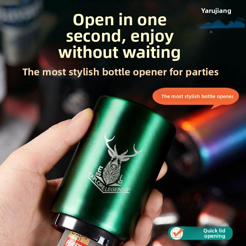 Bar-Flaschenöffner mit Druckme – Wine Beer Type Bewertung und Preis