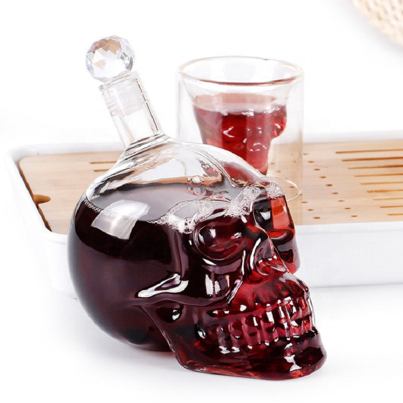 Kreative Schädel Kopf Dekan te – Wine Beer Glass Set Bewertung und Preis