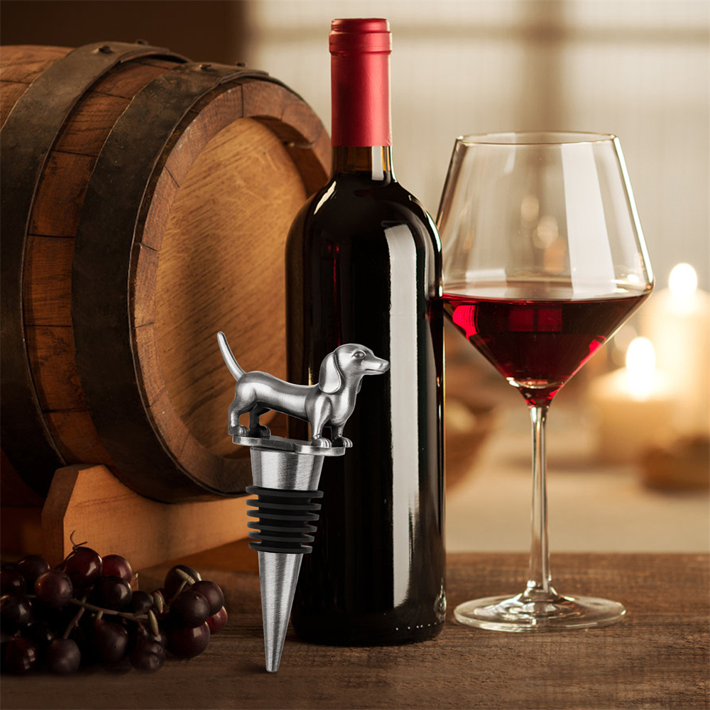 Weinflaschenverschluss Dackel- – Wine Stopper Vacuum Bewertung und Preis