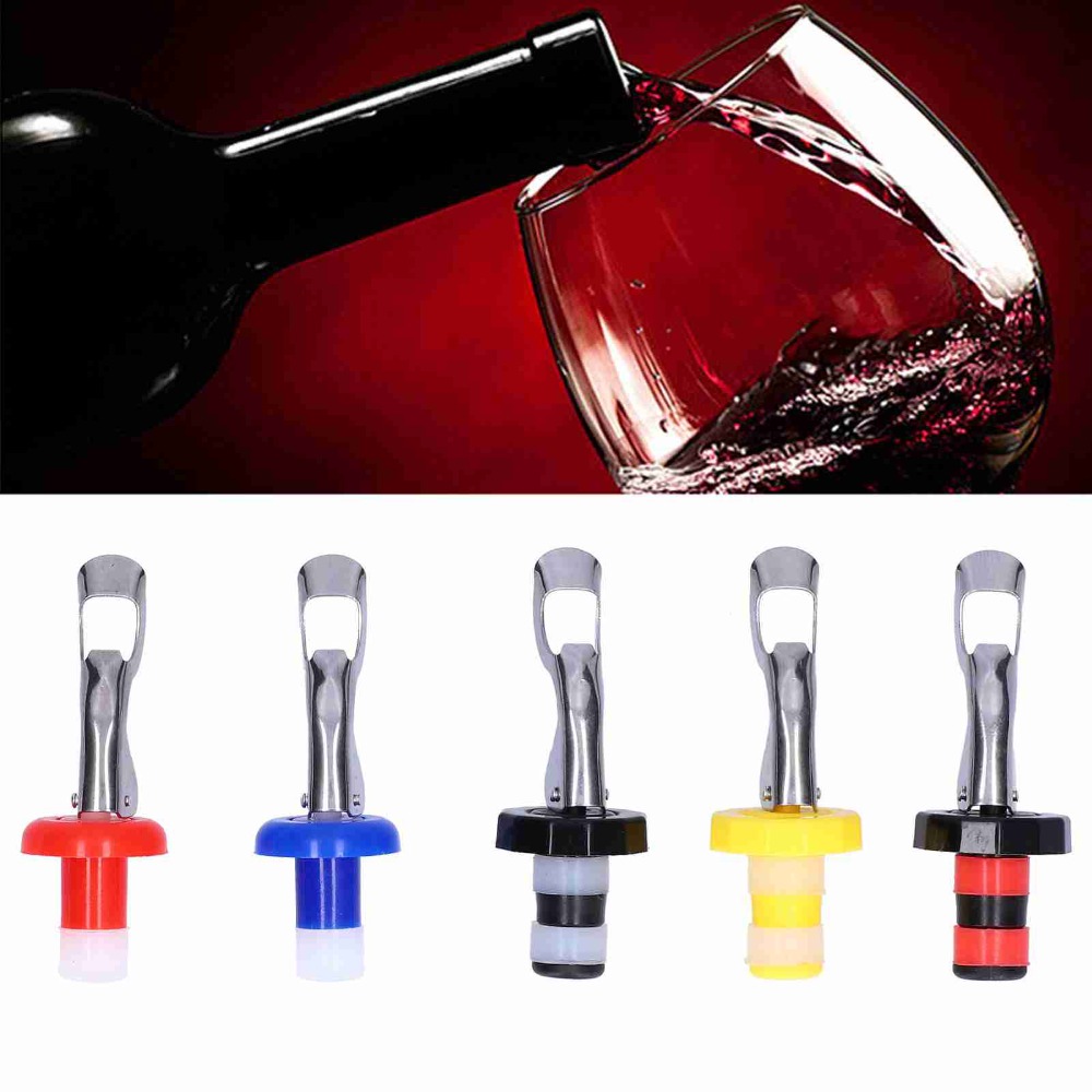5 Stück Silikon-Weinflaschenve – Wine Stopper Vacuum Bewertung und Preis