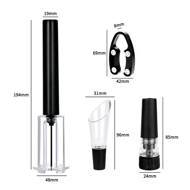 Luftpumpe Wein Flaschenöffner  – Wine Stopper Vacuum Bewertung und Preis