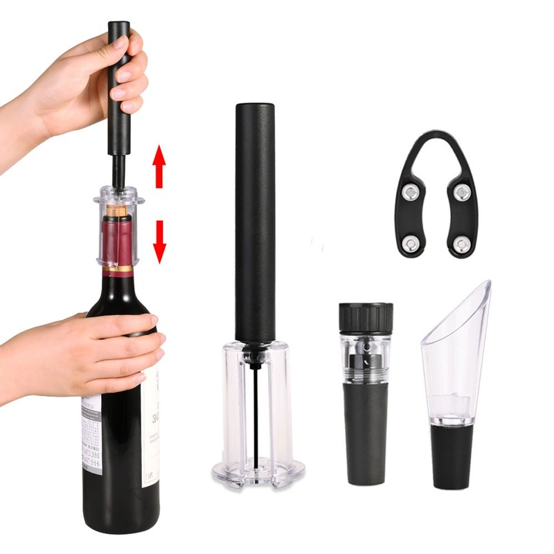 Luftpumpe Wein Flaschenöffner  – Wine Stopper Vacuum Bewertung und Preis