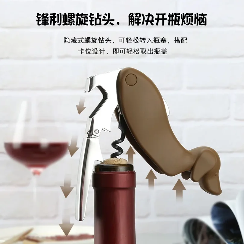 Hund-Weinflaschenöffner mit Fo – Wine Beer Opener Bewertung und Preis